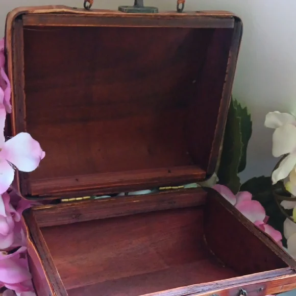 Vintage Woven Basket Handbag - Picture 8 of 9